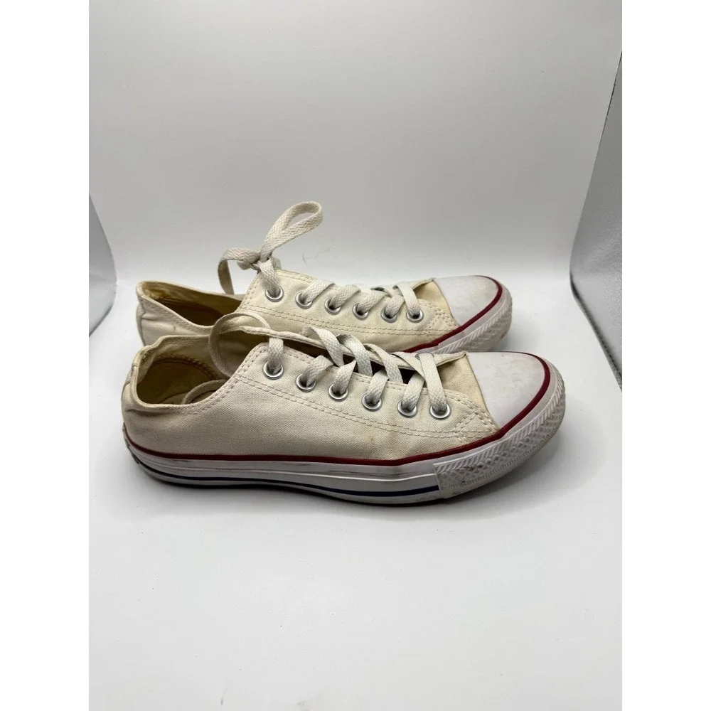 Converse‎ Chuck Taylor All Star Low W7652 Womens 7.5 Sneaker Optical White Shoes